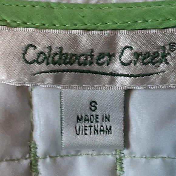 COLDWATER CREEK/REVERSIBLE VEST/SIZE SMALL - Picture 8 of 8